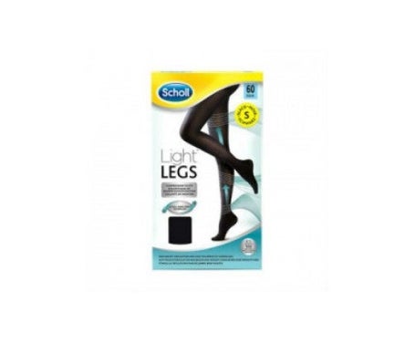 Scholl medias 60DEN color negro Talla S 1ud