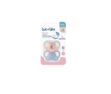 Luc Et Léa Physio Air Duo Chupete 0-6M P2 2uds