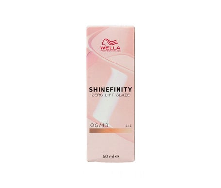 Wella Shinefinity Tinte Zero Lift Glaze Color 06/43 90ml