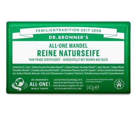 'Dr. Bronner''s Jabón Almendra 140g'