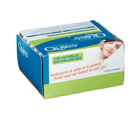 Quies Protector Auditivo Wax Nat 12uds