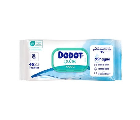 Dodot Aqua Toallitas 0% Plastico 48uds