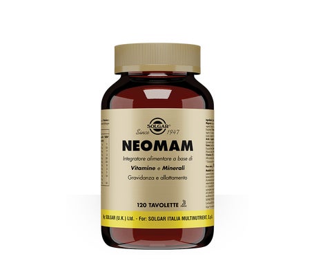 Solgar Nutrientes Prenatales 120comp