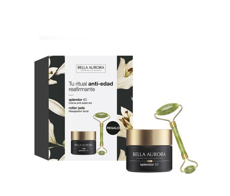 Bella Aurora Pack Splendor60 Crema Anti-Edad Día + Roller de Jade