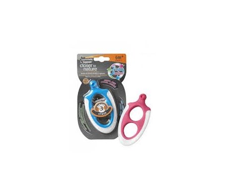 Tommee Tippee Closer to Nature Teething Rattle Stage 3 - Sonajeros