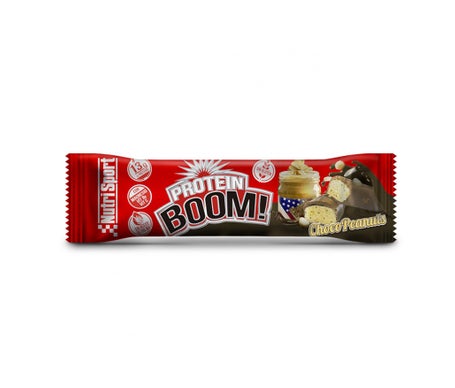 Nutrisport Barrita Proteína Boom Choco Peanuts 49g