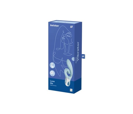 Satisfyer Love Me Vibrador Rabbit Azul 1ud
