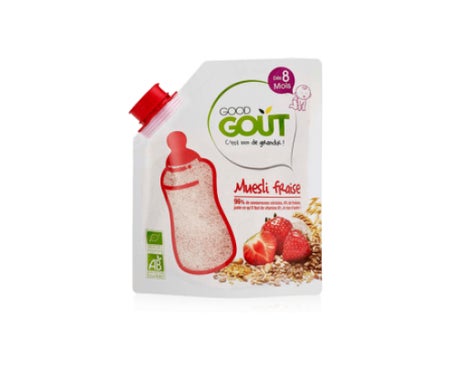 Good Goût Strawberry muesli +8 months (200g) - Alimentación del bebé