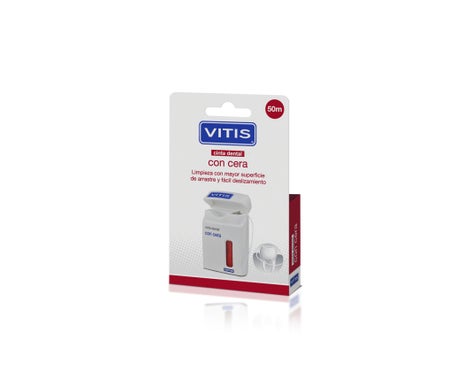 Vitis Cinta Dental con Cera 50m