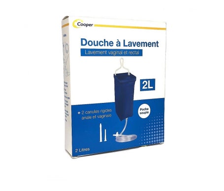 Cooper Ducha de Enema Vaginal y Rectal 2L 1ud
