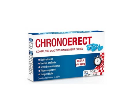 Eric Favre Chronoerect 4 cápsulas | Natural Doctor