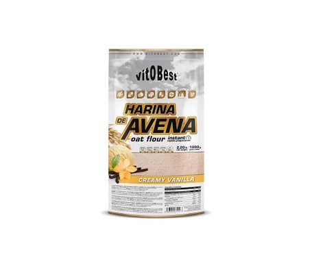 VitoBest Harina de Avena Vainilla 1000g