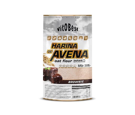 VitoBest Harina de Avena Vainilla 1000g