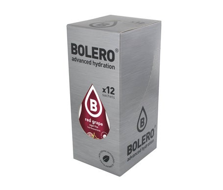 Bolero Preparado Para Bebida Sabor Uva Roja 12 sobres