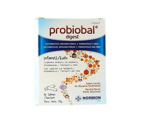 Normon Probiobal Digest Infantil 10uds
