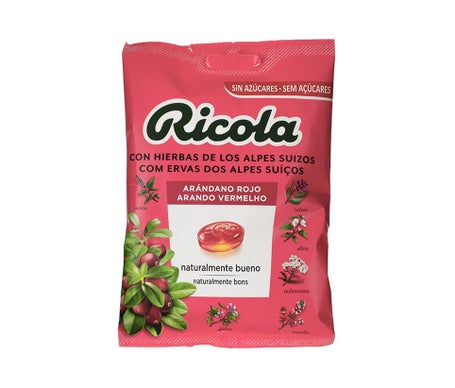 Ricola Caramelos Arándanos Rojos Bolsa 70g
