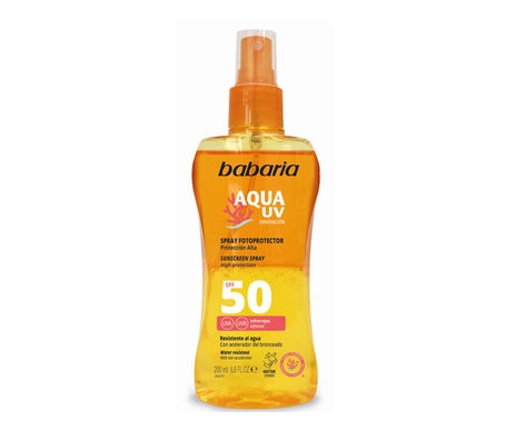 Babaria Aqua UV Spray Fotoprotector SPF50 200ml