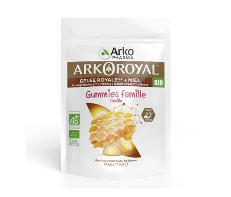 Arkopharma Arkoreal Jalea Real + Miel 60gummies