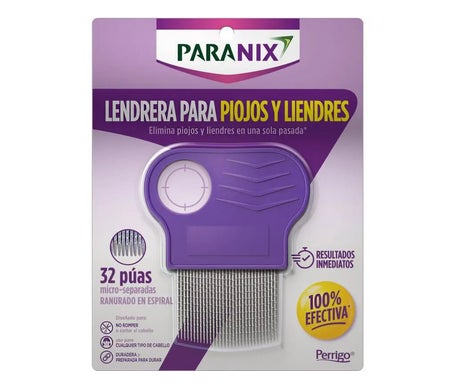 Paranix Lendrera para Piojos y Liendres
