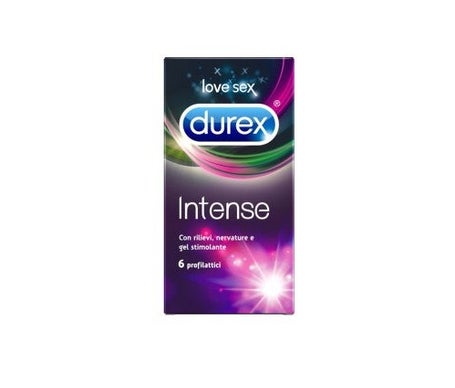 Durex Intense Orgasmic (6 uds.) - Preservativos