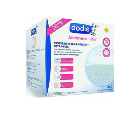 Dodie Nursing Pads Ultra Thin (x50) - Accesorios para la lactancia