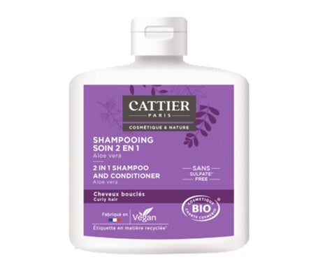 Cattier Champú Cuidados 2 en 1 Pelo Rizado 250ml