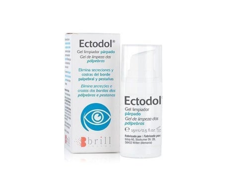 Ectodol Gel Limpiador Párpados 15ml