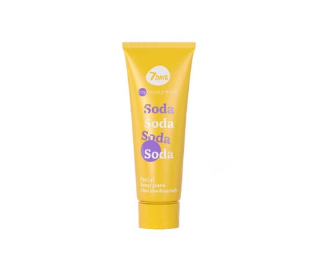 7Days My Beauty Week Soda Exfoliante Facial Limpiador Poros 80ml