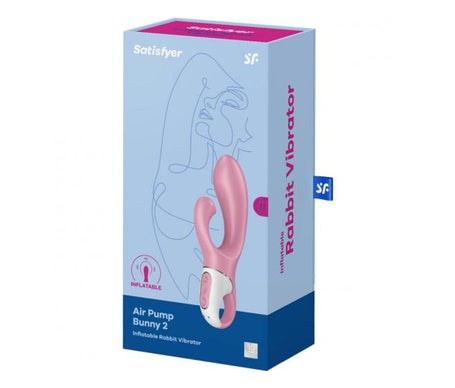 Satisfyer Air Pump Bunny 2 Rosa Antiguo 1ud