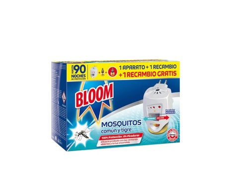 Bloom Insecticida Mosquitos Eléctrico + Recambio 2uds
