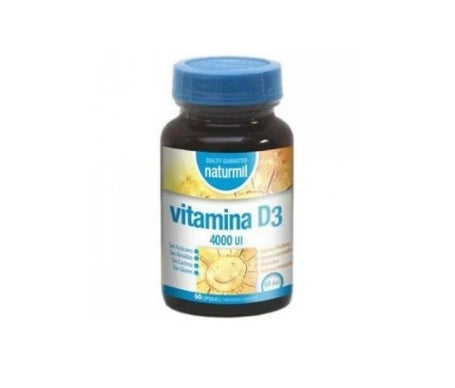 Naturmil Vitamin D3 4000ui 60 Capsules