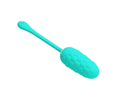 Pretty Love Huevo Vibrador Textura Marina Verde Agua 1ud