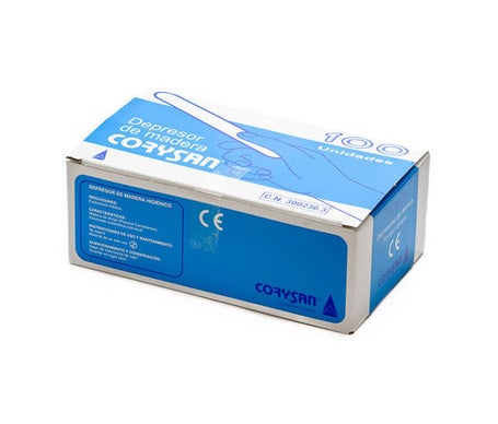 Depresores Madera Corysan 100u