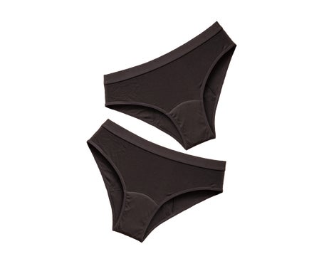 FreeU Pack Bragas Menstruales Lavables Boston Negro M 1ud