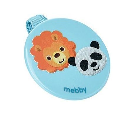 Mebby Clip Portachupetes Azul 1 ud