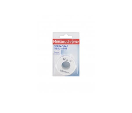 Tejido Sparadrap Mercurocromo Aireado 5 M X 25 Cm