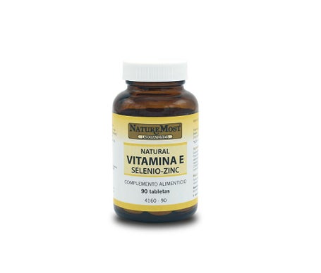NatureMost Vitamina E + Selenio + Zinc 90caps