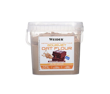 Weider Gourmet Harina de Avena Brownie 1,9kg