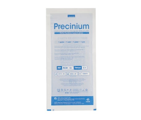 Lch Precinium Guantes Látex Estéril Polvo Talla 6,5 1 Par