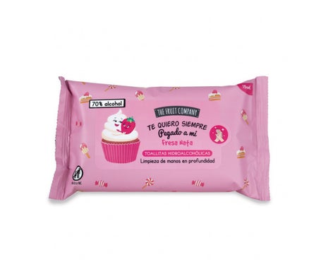 The Fruit Company Toallitas Hidroalcoholicas Fresa 15uds