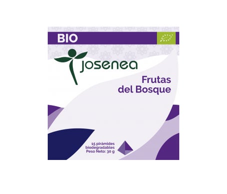 Josenea Frutas del Bosque BIO 15 pirámides en sobre