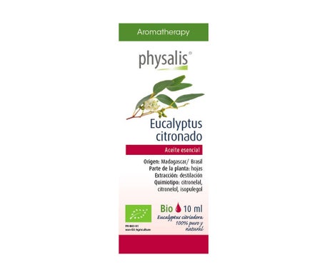 Physalis Aceite Esencial de Eucalipto Citronado Bio 10ml