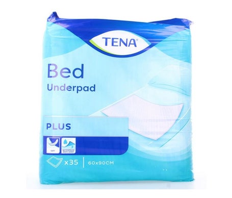 Tena Bed Plus protector de cama 60x90cm 35uds
