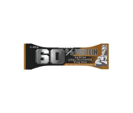 Weider Protein 60% Barritas Cacahuete Salado Caramelo 24uds