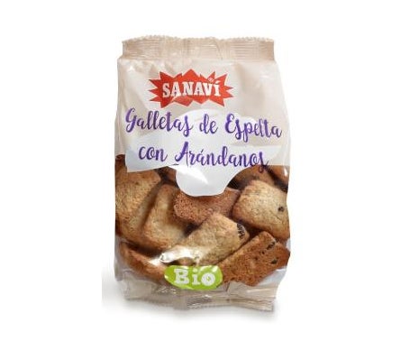 Sanavi Galletas de Espelta Arándanos 200g