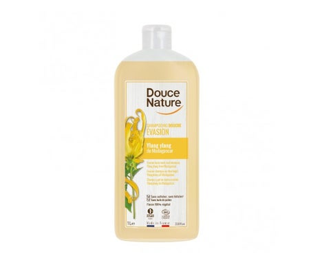 fe jordnødder alene Douce Nature Shampoo-Gel Ylang-ylang Bio 1L | PromoFarma