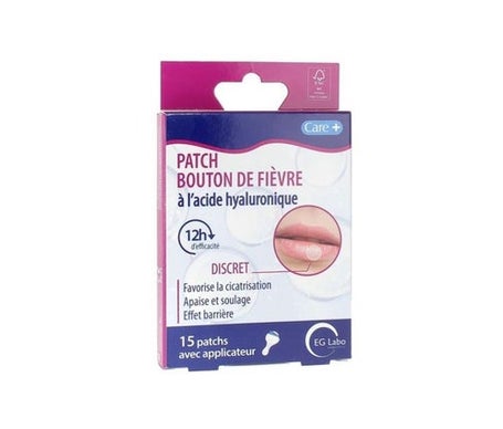 EG Labo Patch Botón Fiebre Ácido Hialurónico 15uds