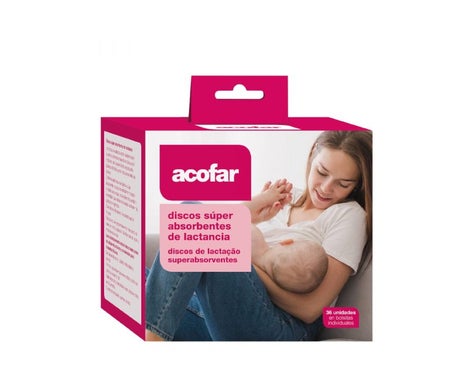 Acofar Discos Súper Absorbentes De Lactancia 36uds
