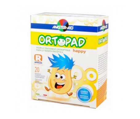 Ortopad Parche Ocular Happy Medium 20uds