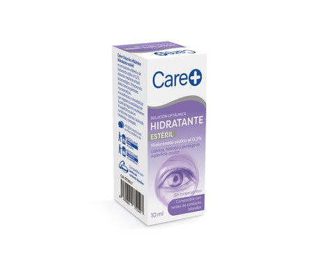 Care+ Solución Oftálmica Hidratante 0,2% Ácido Hialurónico 10ml